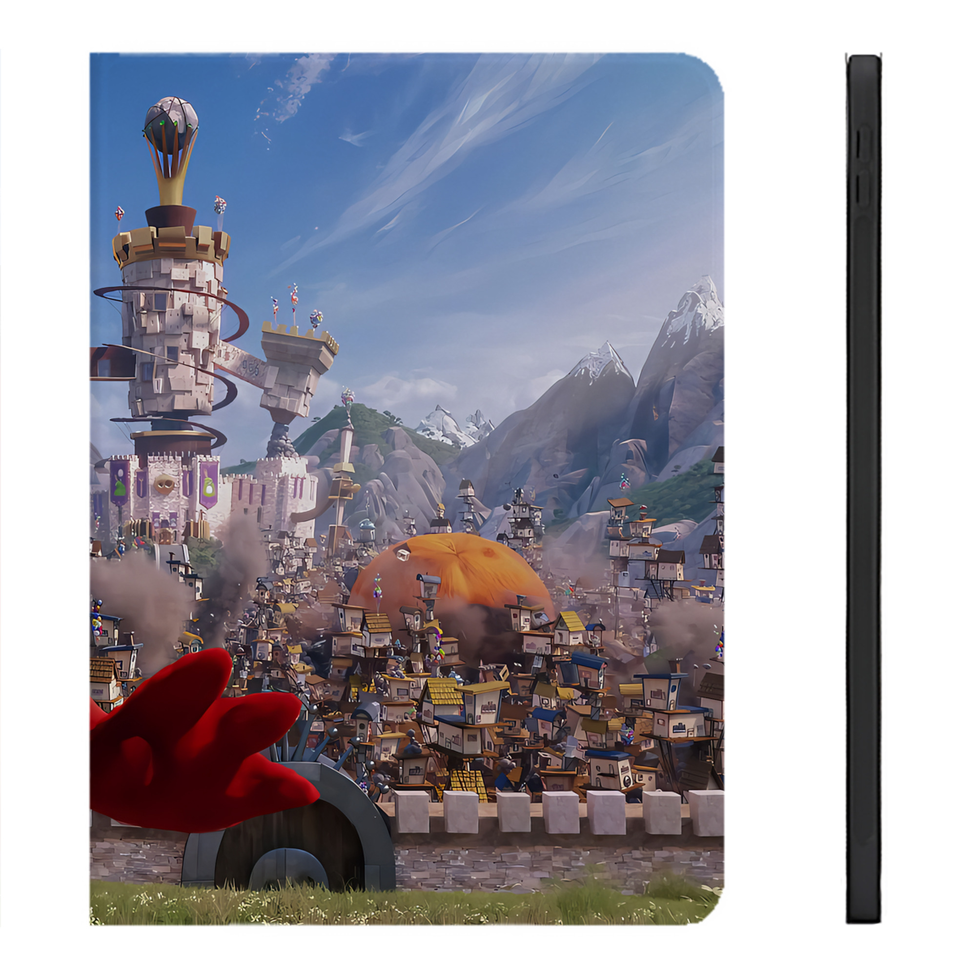 （画像用） Angry Birds アングリーバード IPadケース ペンホルダー付き ブックスタイルデザイン